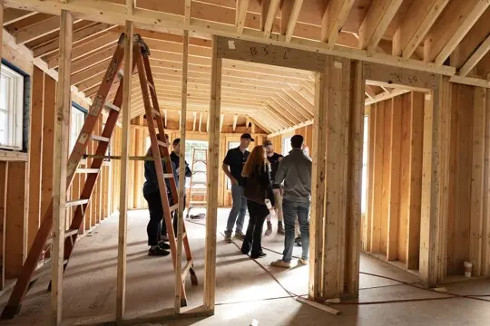 Onsite meeting builder architect